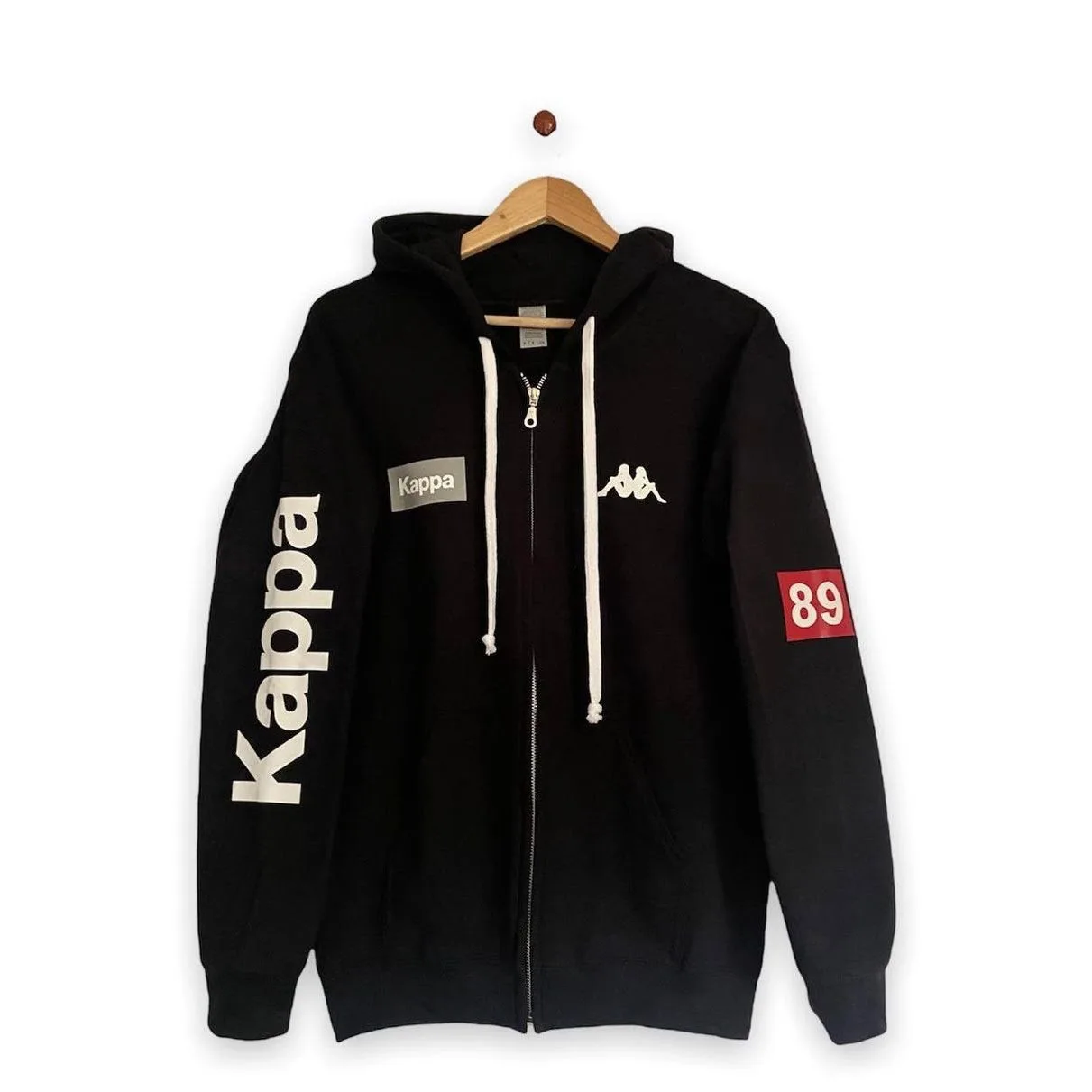 Chaqueta kappa retro negra