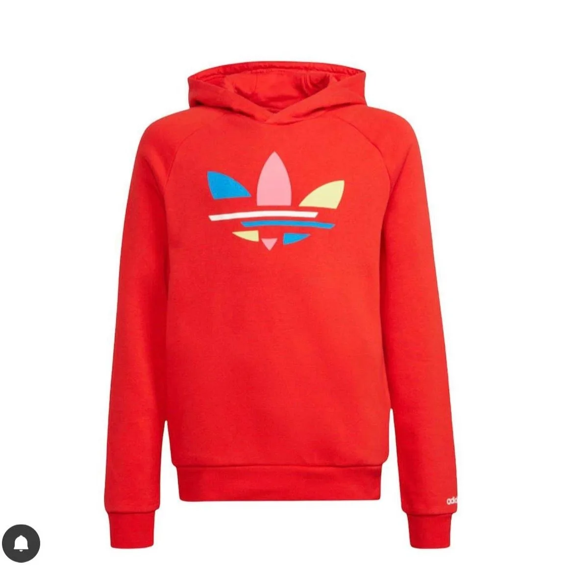 Hoddie adidas red colors