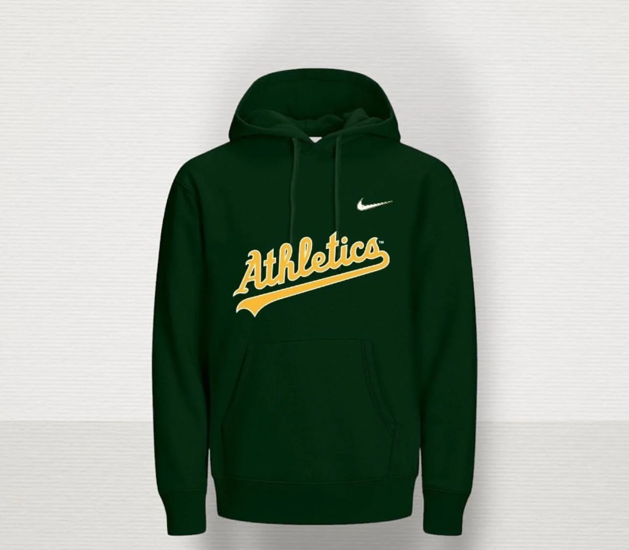 Hoddie nike athletics green