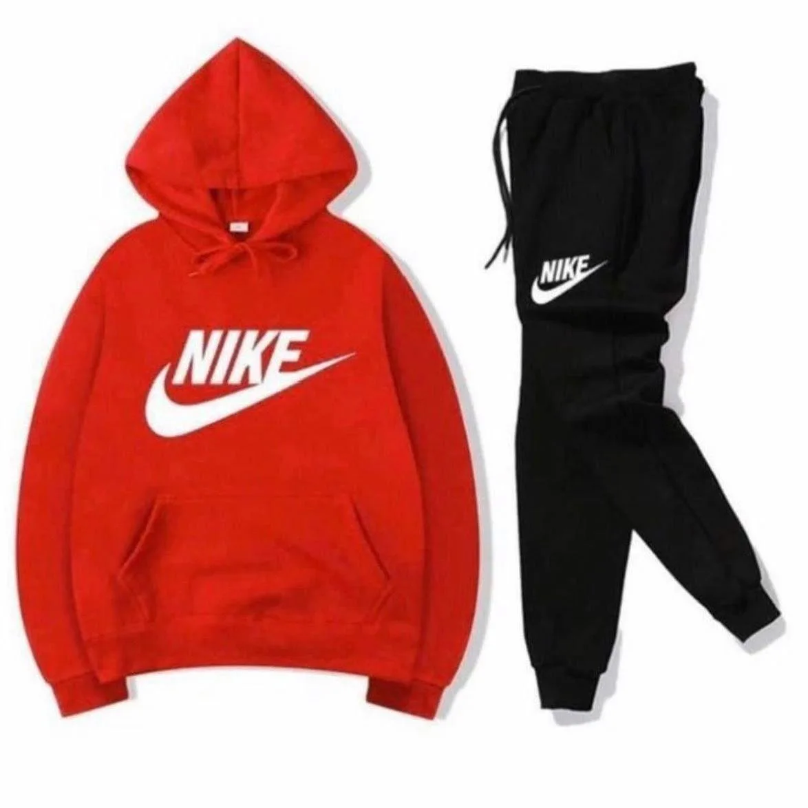 Conjunto nike combinado rojo-negro