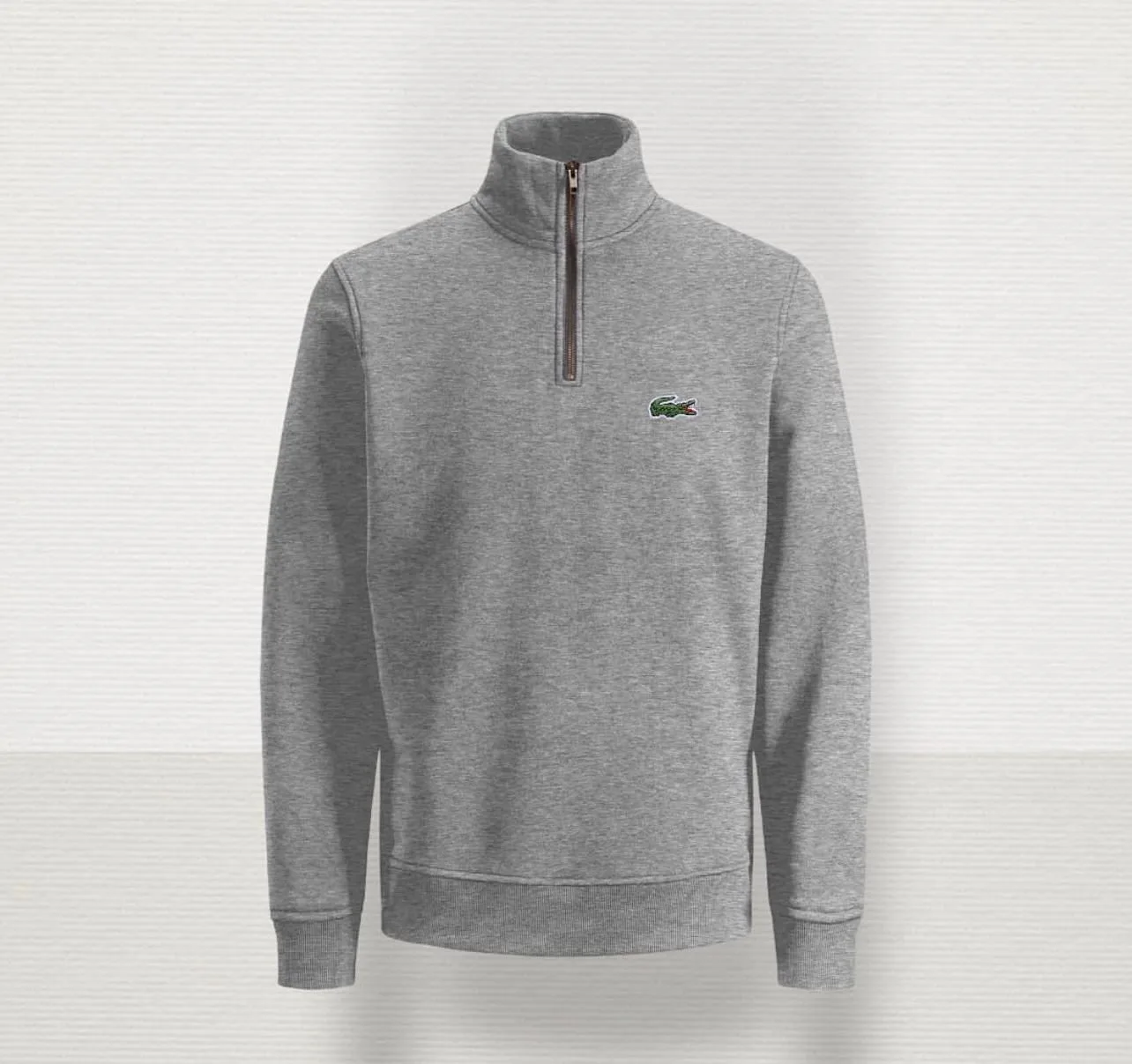 Buzo cadete lacoste gray