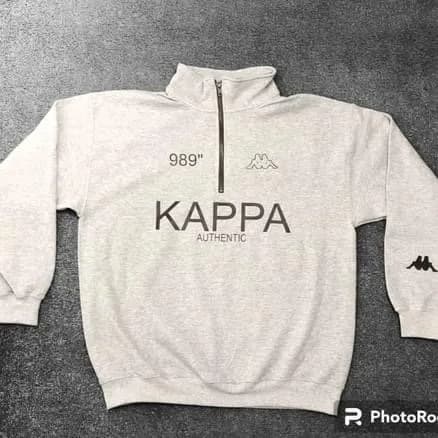 Buzo cadete kappa 89 gray